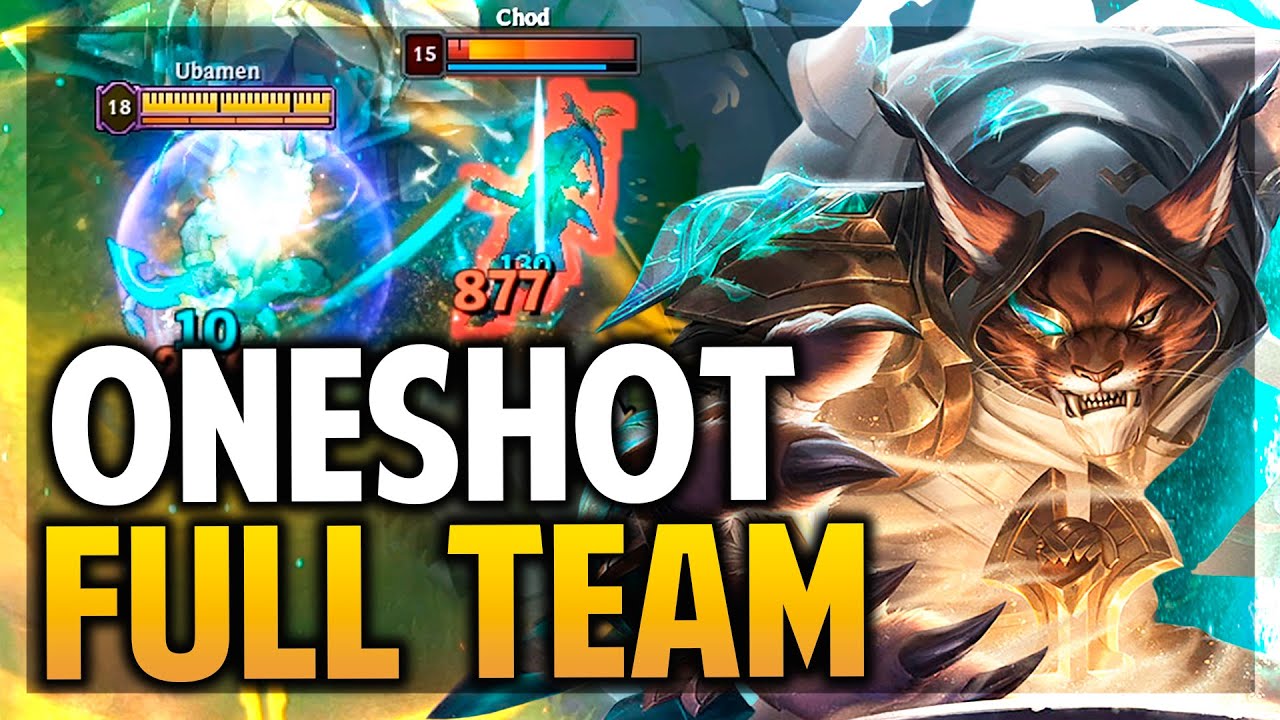 ¡RENGAR GUARDIAN! BURST AL EQUIPO COMPLETO! | League of Legends