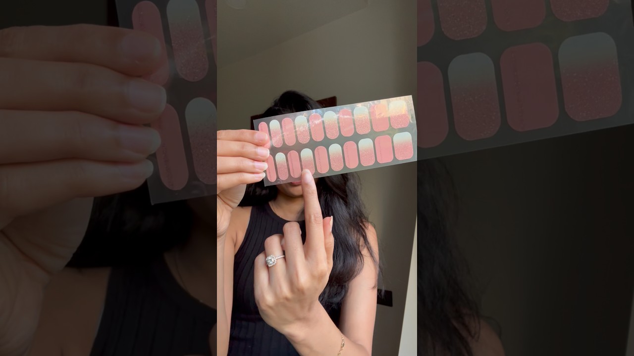 Ногти всего за 329 рупий? 🤯 Наклейки для ногтей Ros Beauty #наклейкидляногтей #обзор