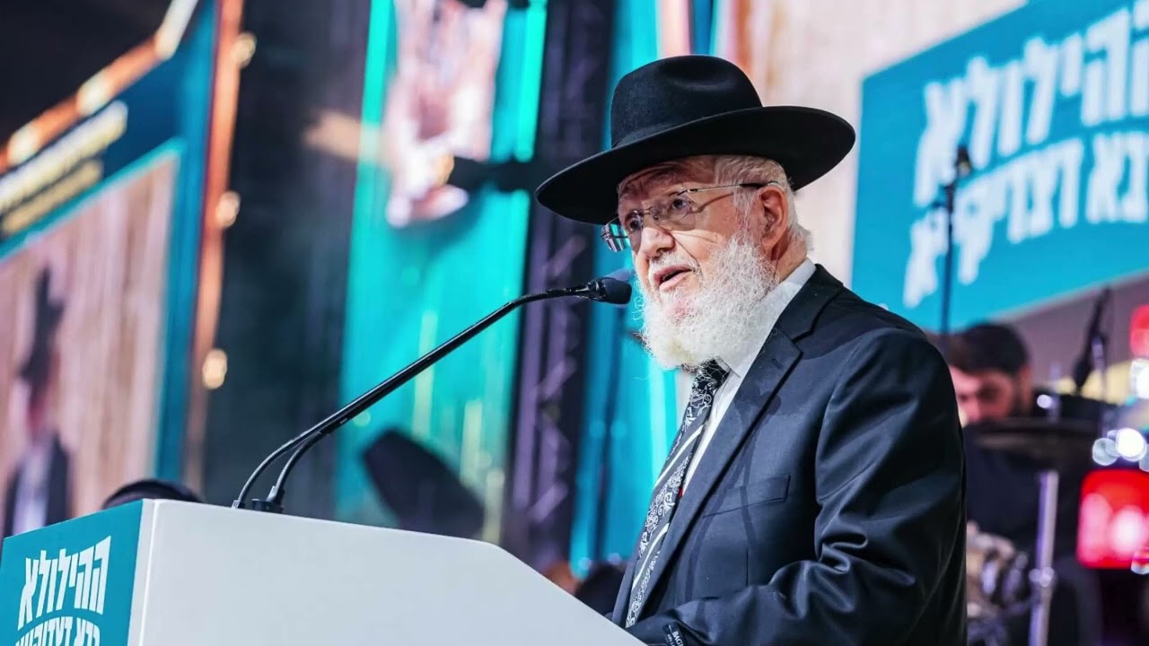 משפט נתניהו | מורנו ראש הישיבה הגאון הרב צמח מאזוז שליט