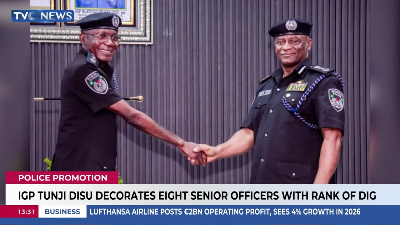 IGP Tunji Disu Decorates Eight Senior Officers With Rank Of DIG