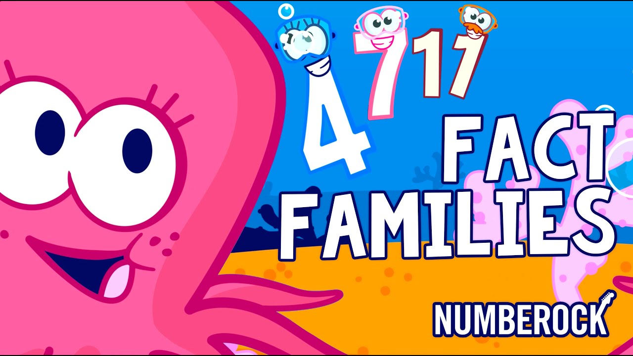 Fact Family Song | Addition & Subtraction with Number Bonds | How to Add & Subtract 9+5=14 & 7+4=11