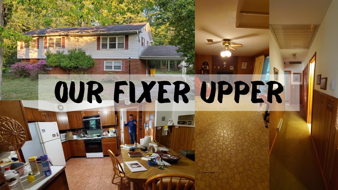 OUR NEW FIXER UPPER!! / Empty House Tour/  Episode #1