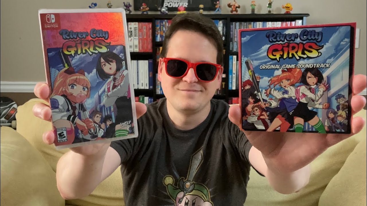 River City Girls (CD) Soundtrack & Nintendo Switch game Unboxing