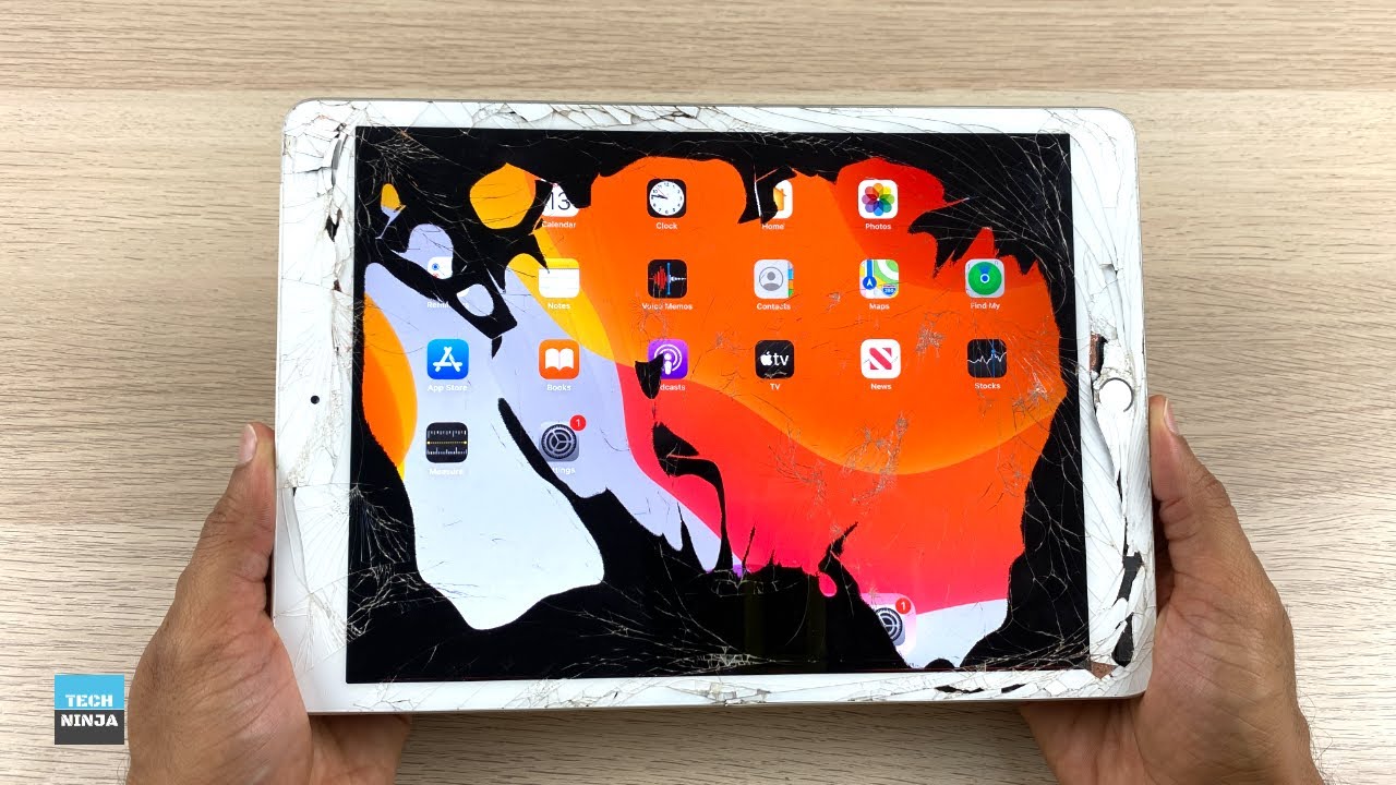 iPad 7th Gen (10.2 inch) LCD and Touch Screen Digitizer Replacement | Restoring Smashed iPad 7