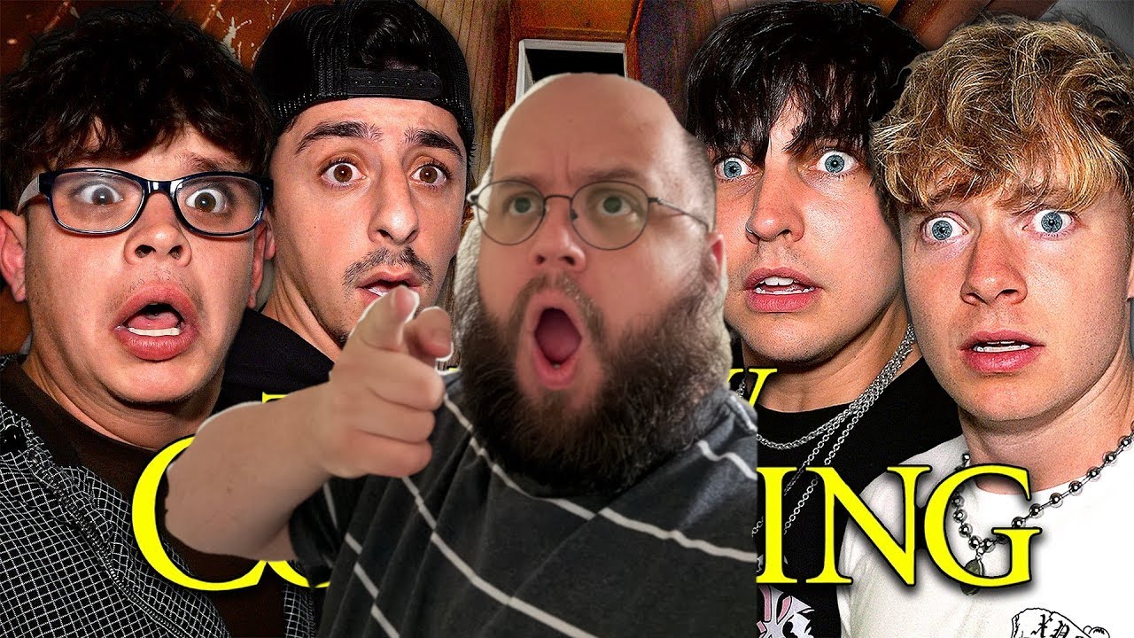 I React to Sam & Colby Investigating the NEW Conjuring House