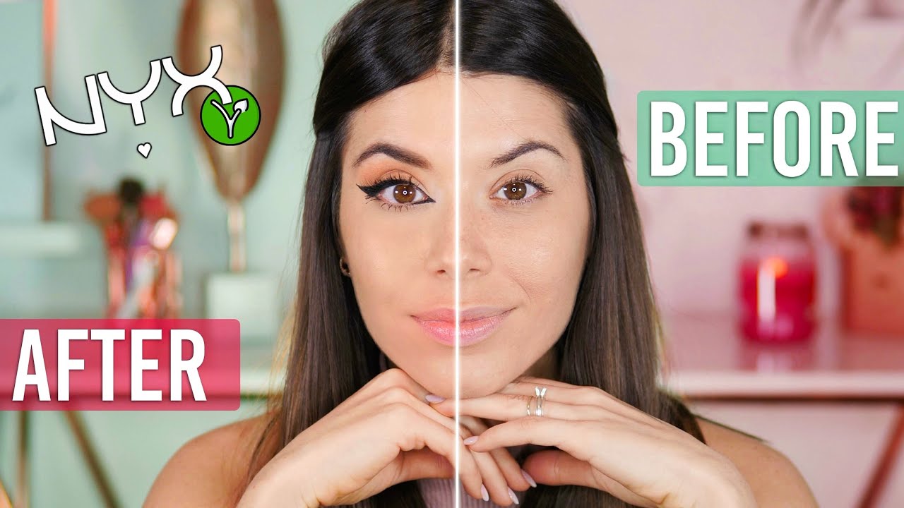 CAMBIO LOOK IN 5 STEP! TUTORIAL FACILE SOLO CON PRODOTTI NYX VEGAN 🌱