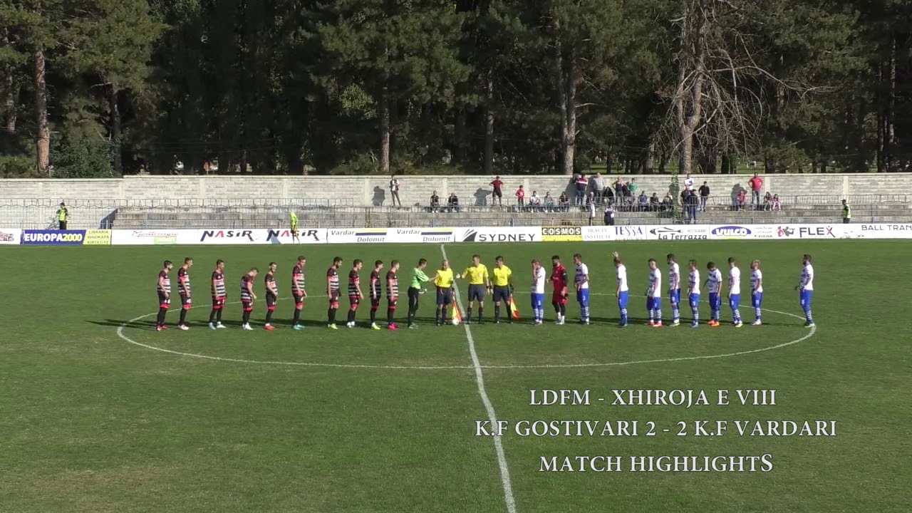 K.F.Gostivari - K.F.Vardari  (2:2) Goals and Highlights