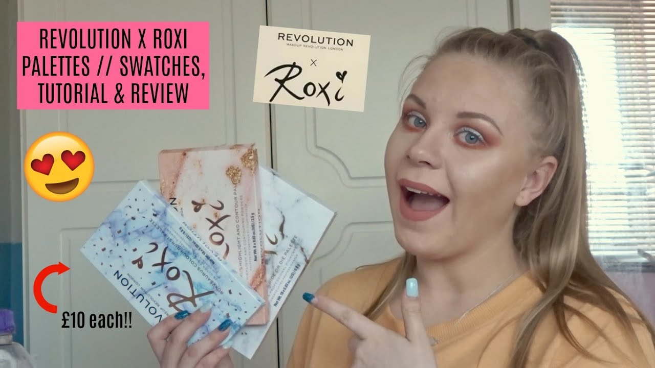 REVOLUTION X ROXI PALETTES // SWATCHES, TUTORIAL & HONEST REVIEW