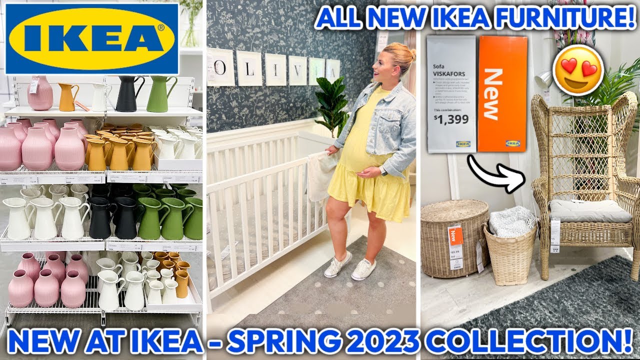 EVERYTHING *NEW* AT IKEA FOR SPRING 2023 🤯💛 | Amazing New Furniture, Nursery Shopping + Spring Decor