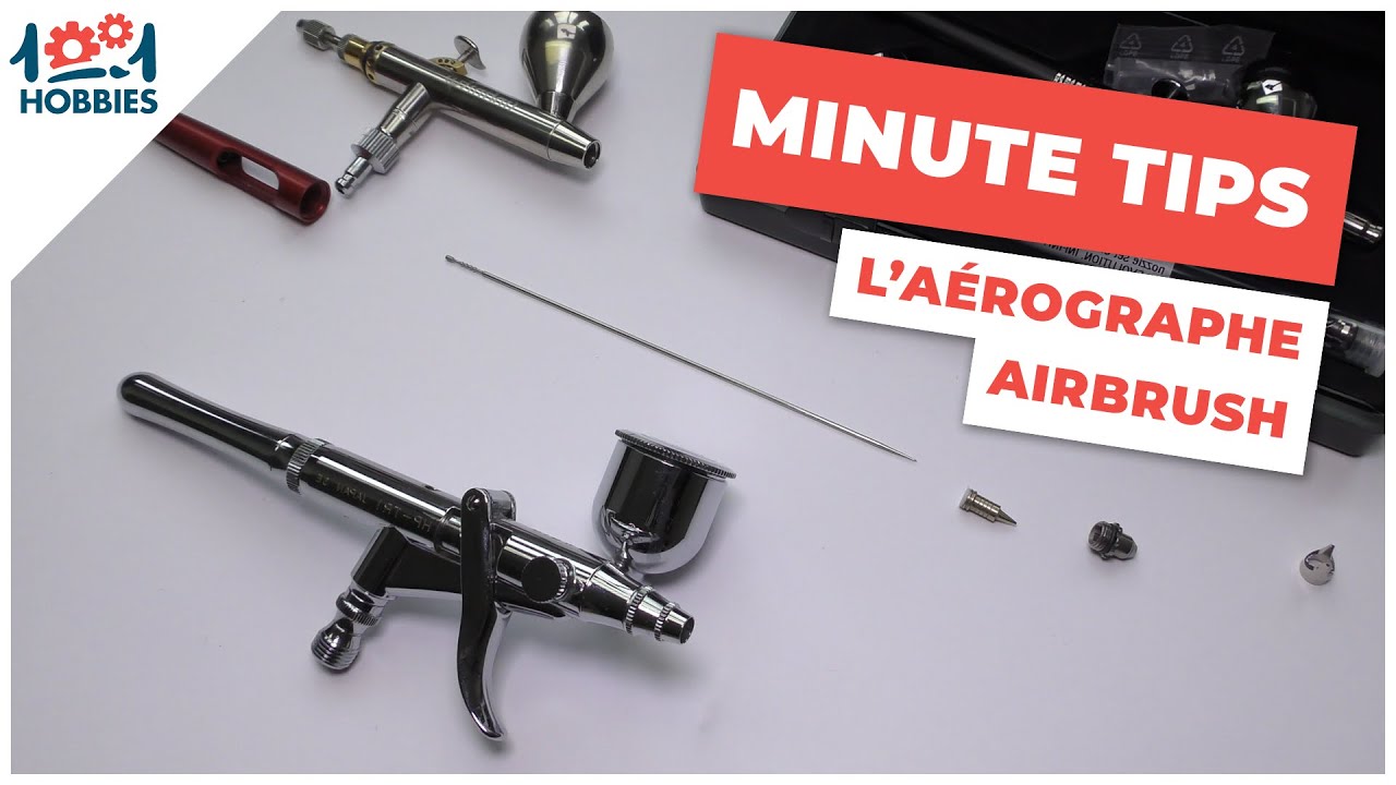 Tuto Aérographe | Comment fonctionne un aérographe double action ?