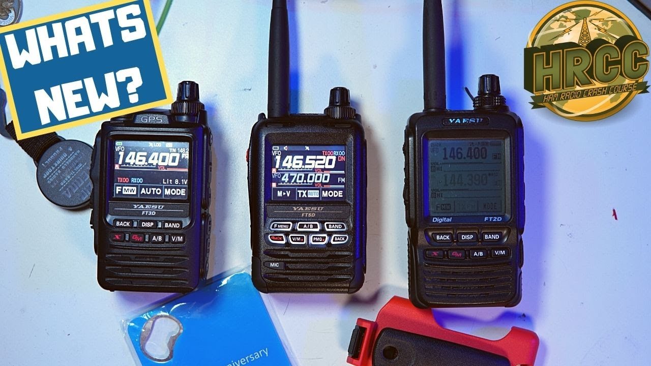Yaesu FT5D, характеристики и сравнение FT3DR и FT2DR