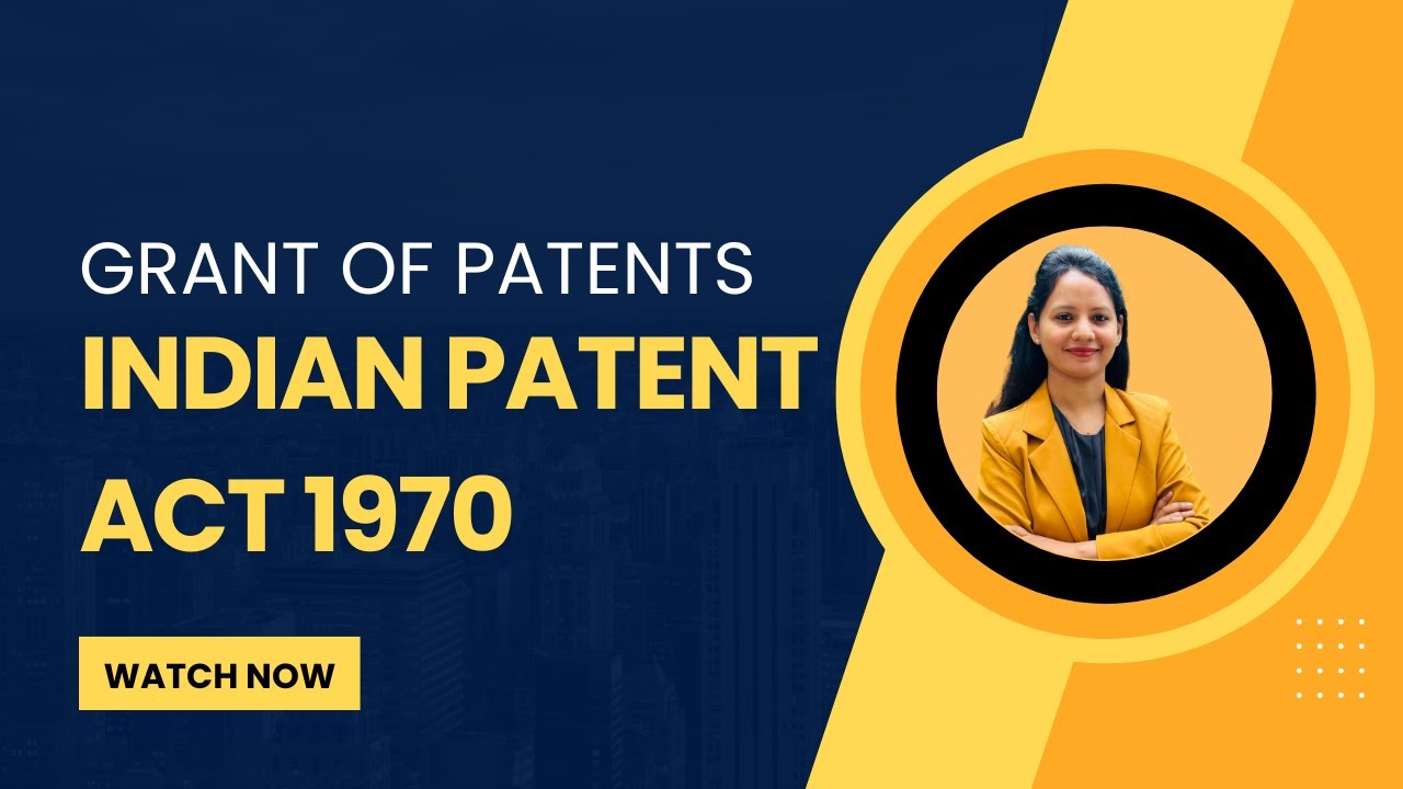 Grant of Patents | Rights of Patentees | Patent Agent Exam 2025 | Patent Agent Exam Preparation