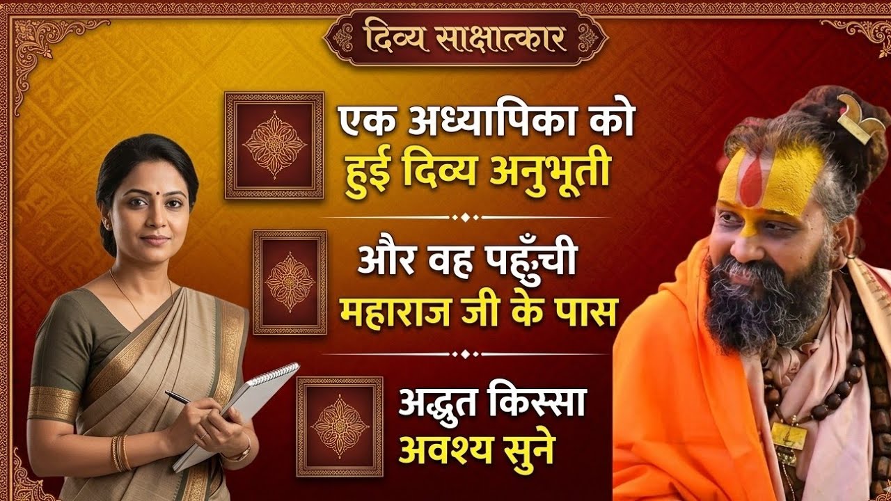 जब एक अध्यापिका को हुई दिव्य अनुभूति 🧐🌺 जानिए सम्पूर्ण प्रसंग #sitaram #sanatandharma #miracle 