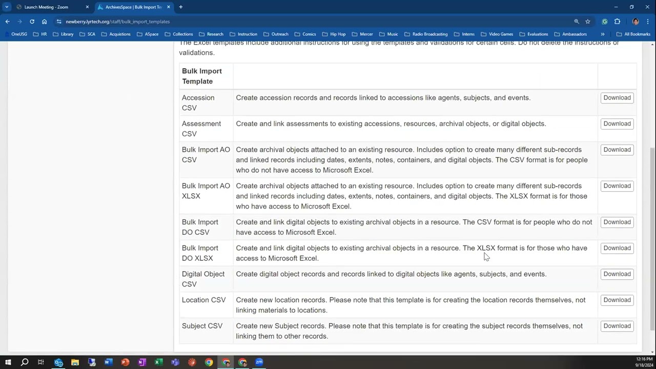 Basic Record Creation in ArchiveSpace