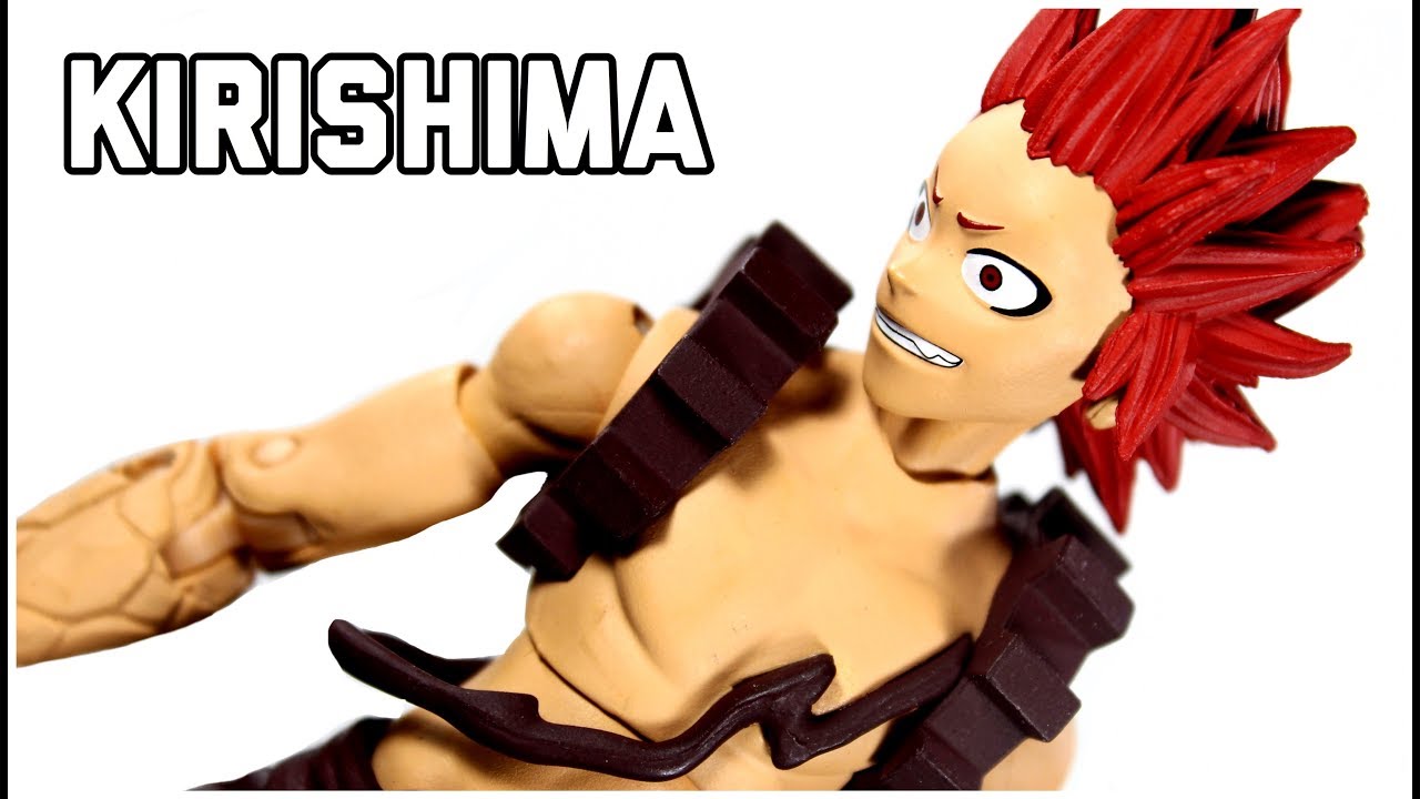 McFarlane Toys My Hero Academia Red Riot Eijiro Kirishima Action Figure Review Boku No Hero Academia