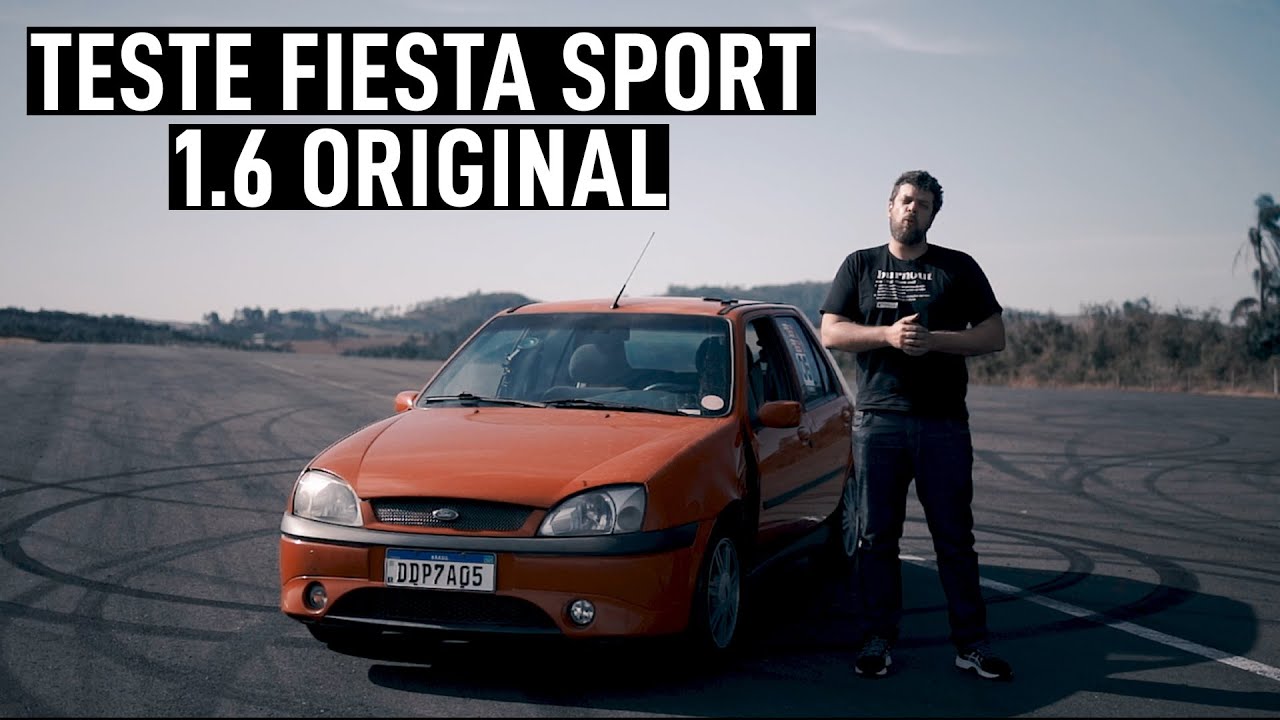 TESTE de desempenho Fiesta 1.6 Sport - aceleração, frenagem e retomada!