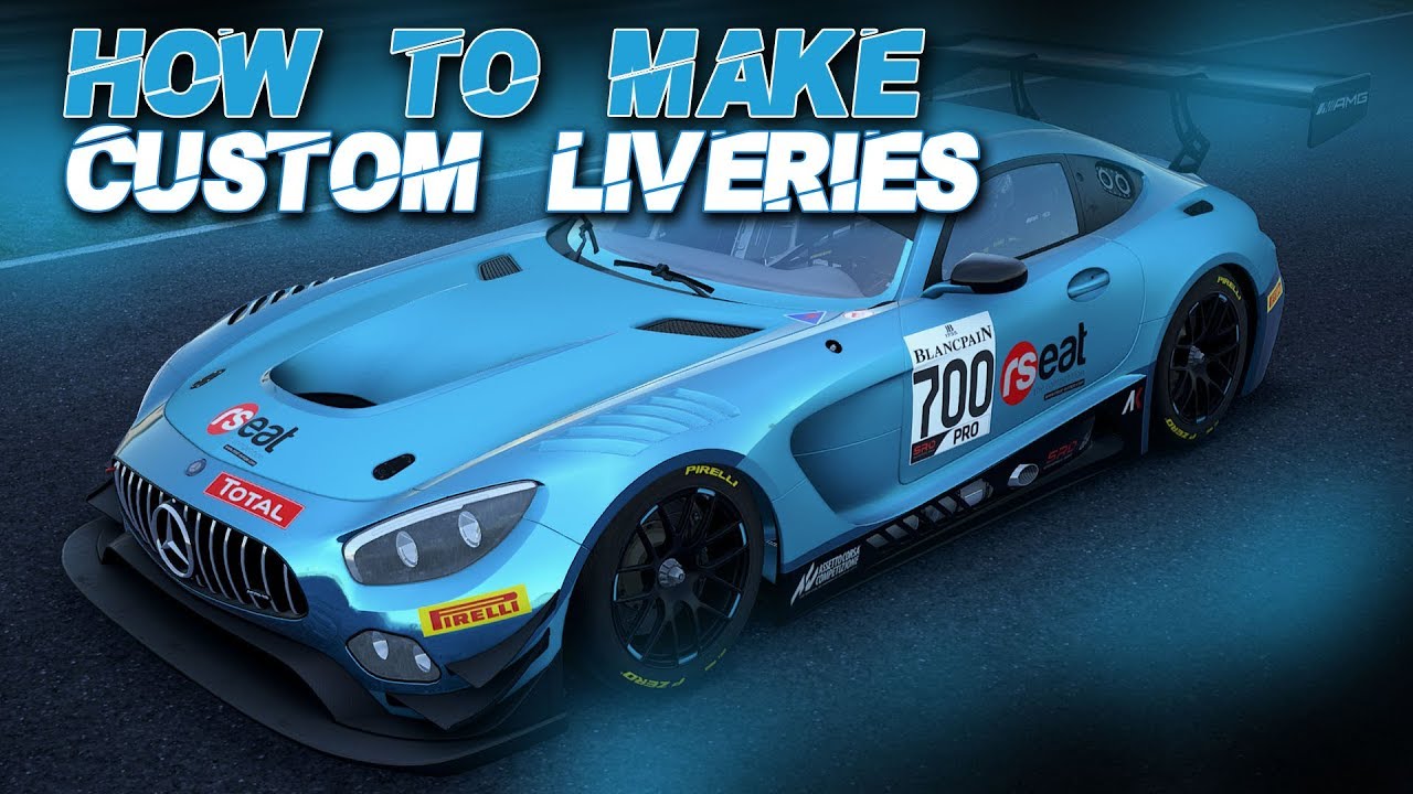 Assetto Corsa Competizione | Custom Livery Tutorial