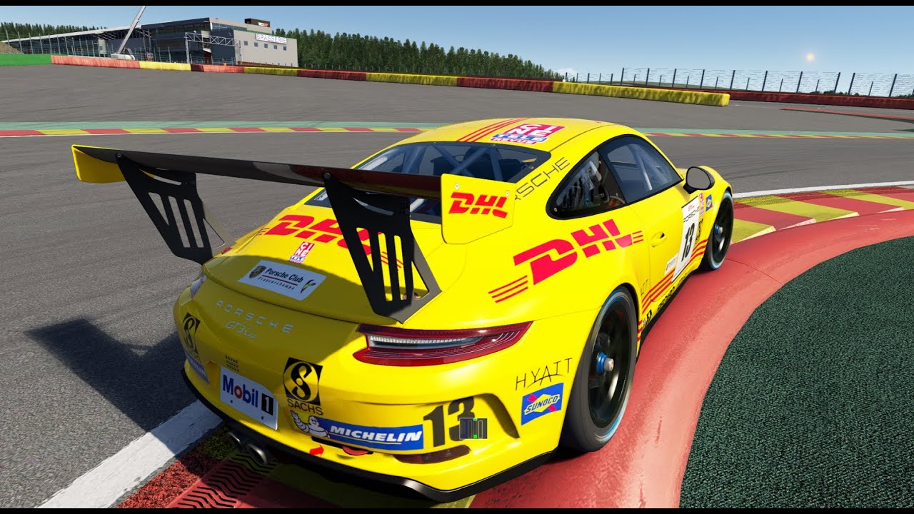Porsche 911 GT3 Cup 2017 - Spa World Record 2:18:745 - Assetto Corsa
