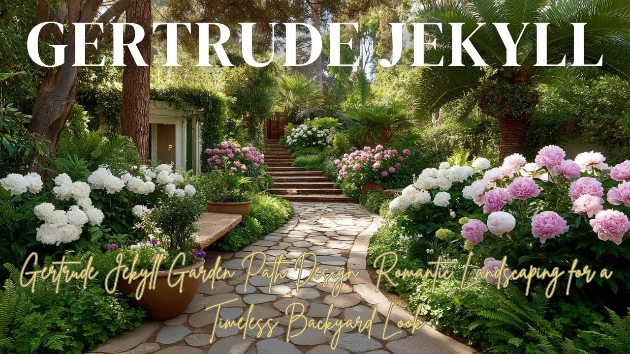 Gertrude Jekyll Garden Path Design | Romantic Landscaping for a Timeless Backyard Look
