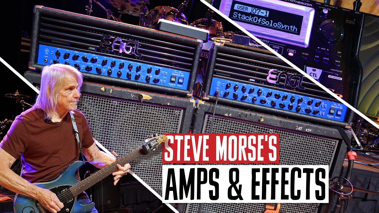Steve Morse's Pedalboard & Engl Amps for Dixie Dregs