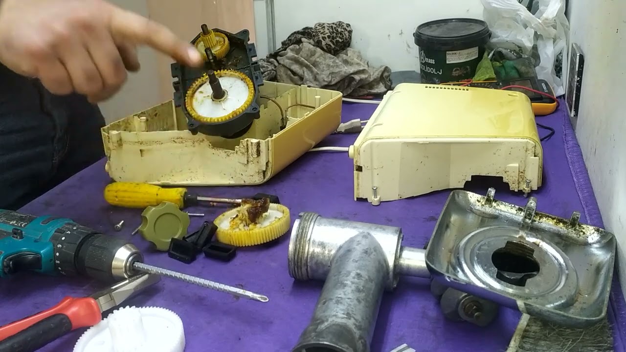 Geepas markalı Ət maşını təmir etdik usta Raqif 010 714 45 45