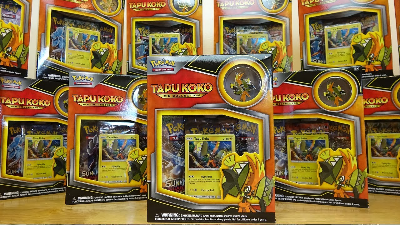 Opening 40x Tapu Koko Pin Collection Boxes