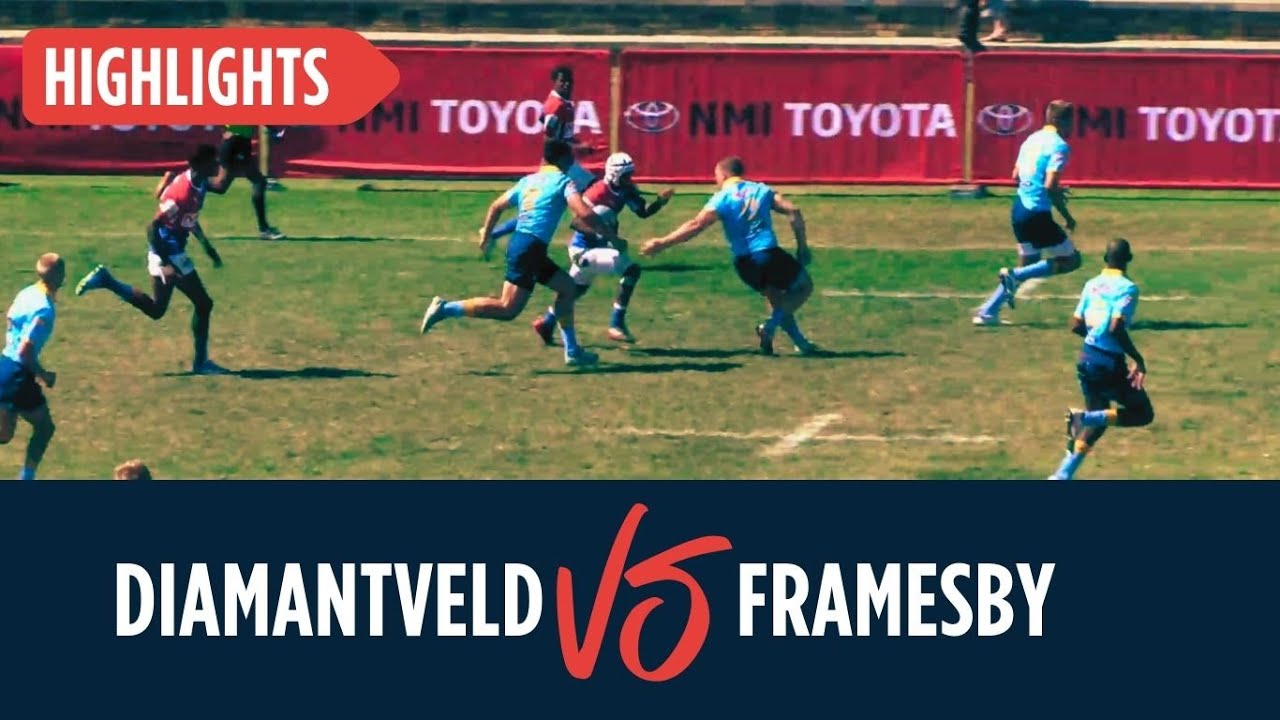 Rugby - Hoërskool Diamantveld vs Hoërskool Framesby - North South Rugby Tournament - 1 April 2025