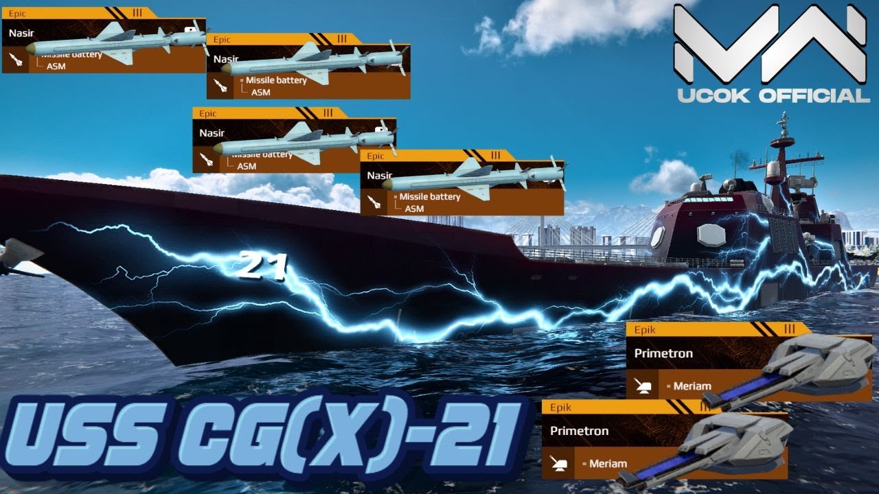 USS CG(X)-21 | Stealth On Paper, Visible in Combat | Modern Warships