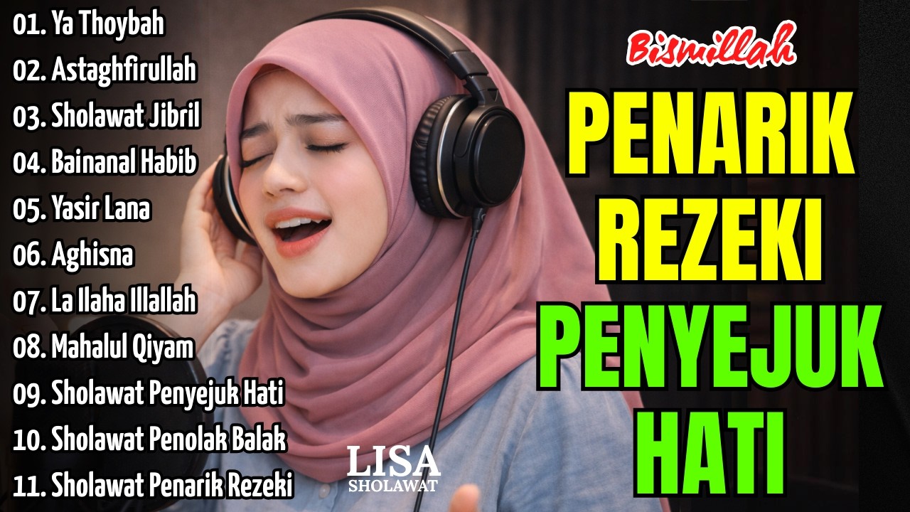 SHOLAWAT JIBRIL PEMBUKA REZEKI KELUARGA | BACAAN SUBUH PENUH BERKAH