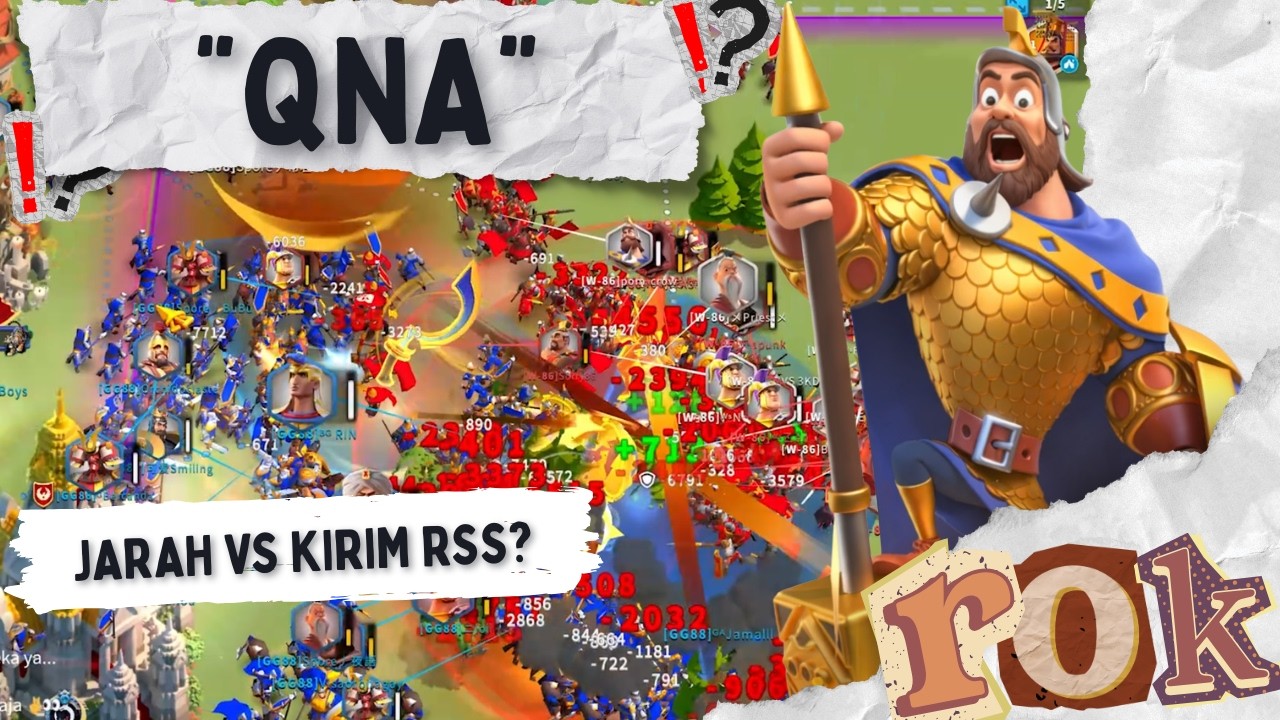 Panduan Lengkap : Strategi Komandan KvK & Cara Mengelola Akun Farm - Q&A ROK