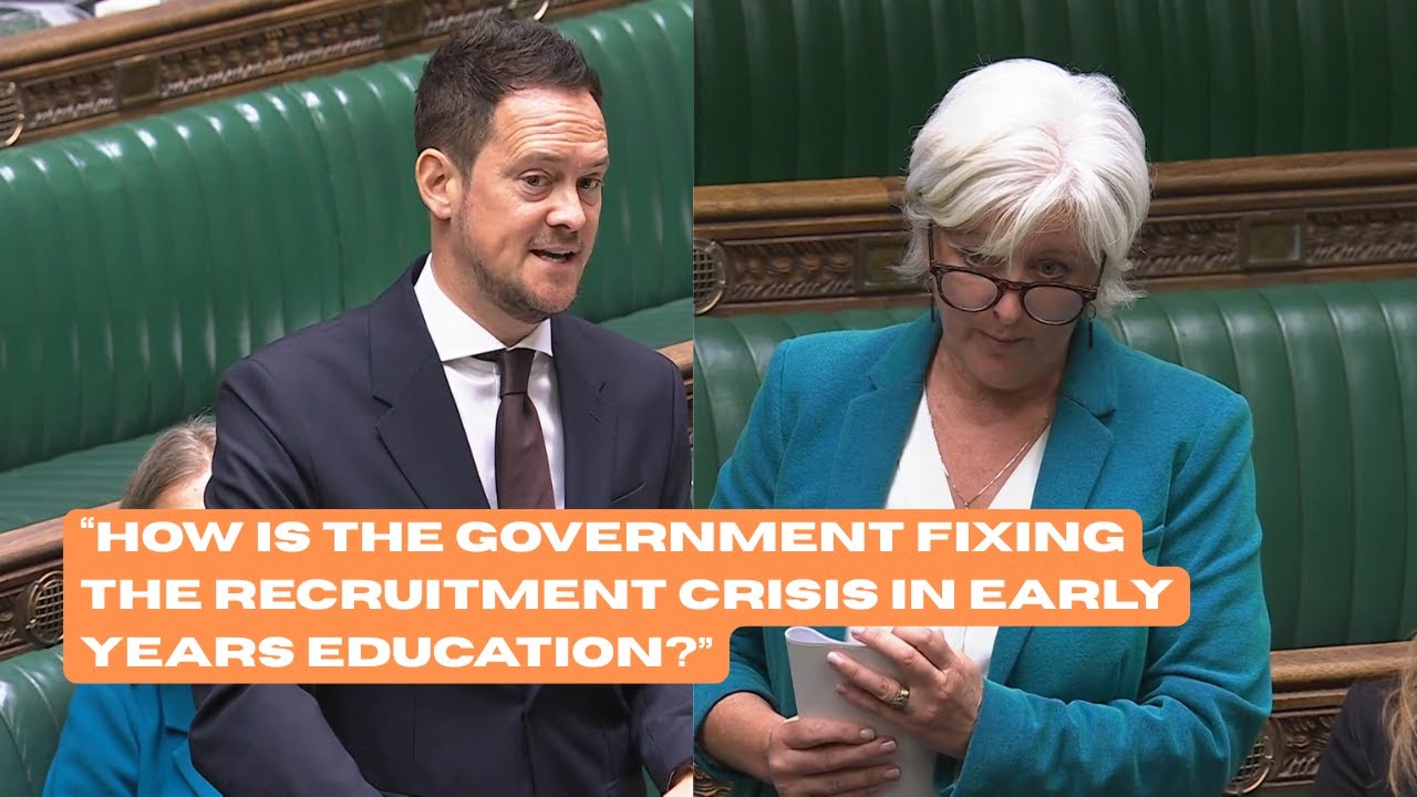 Caroline Voaden calls for the government to fix recruitment crisis in early years education