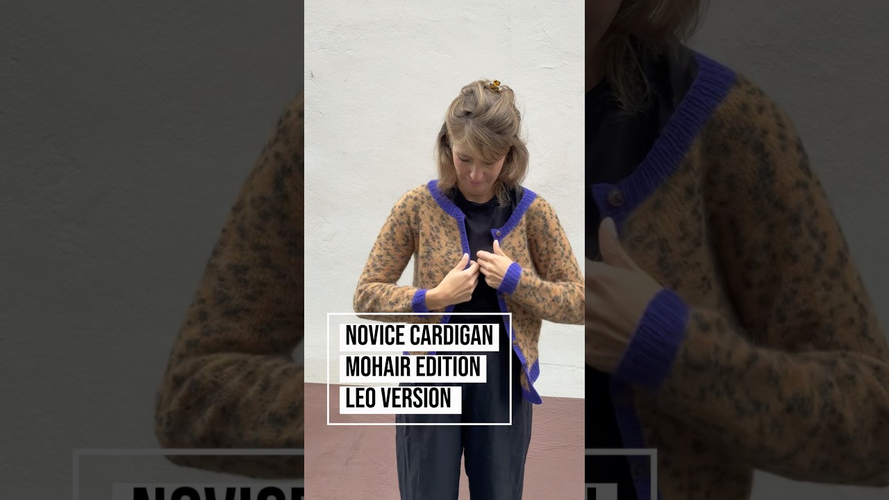 Novice Cardigan Mohair Edition PetiteKnit mit Leo-Garn von  Phildar stricken |Fashion Trend 2025