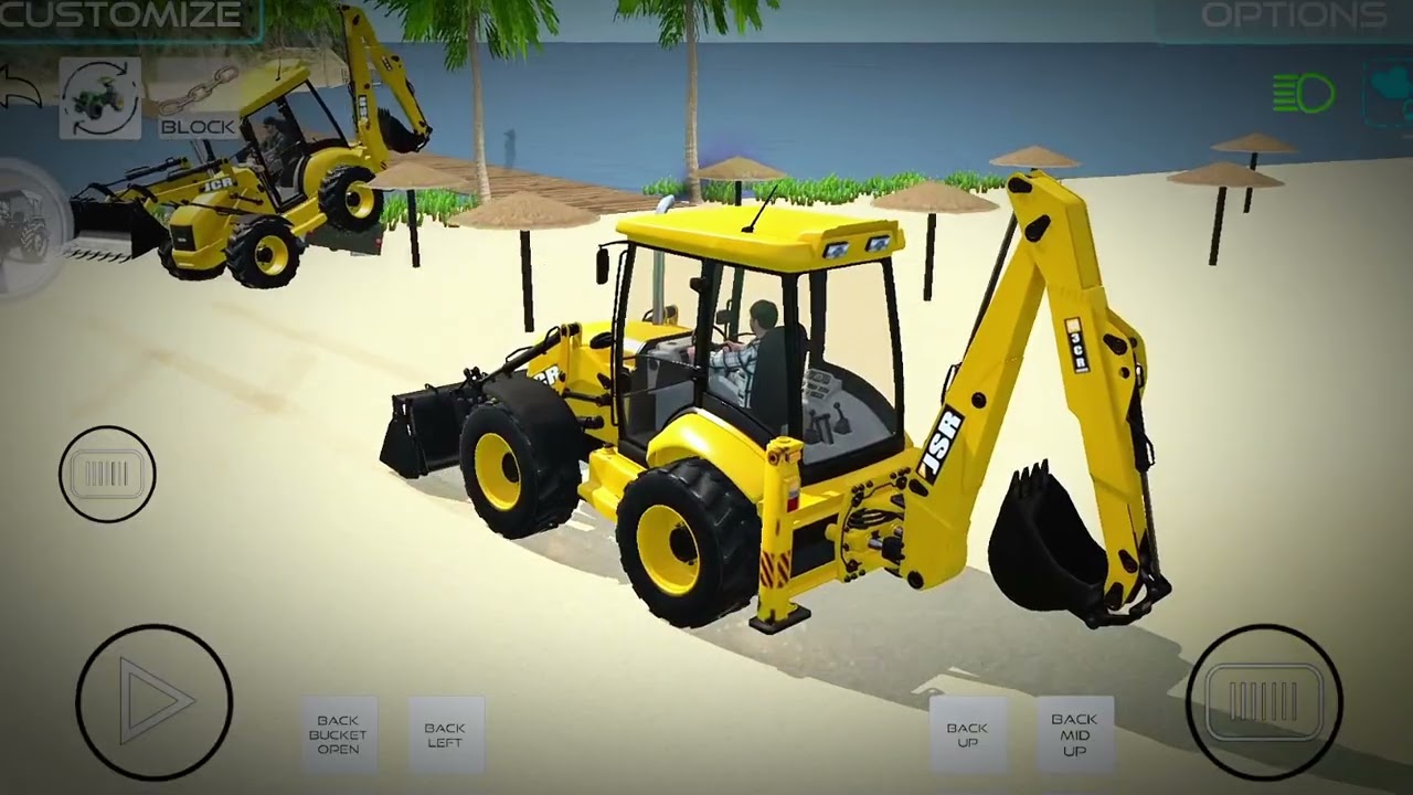Realistic JCB Excavator 😲 | 4K Ultra HD Toy MachineMini JCB 