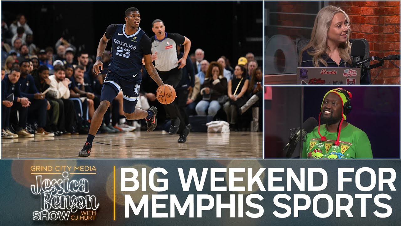 Two Grizz Dubs,  Huff Named Memphis HC , And The CFB Committee Messed Up | Jessica Benson Show