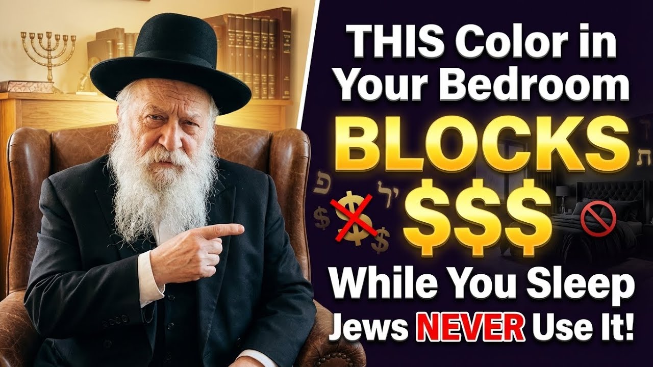 Rabbi: THIS Color in Your Bedroom Blocks Money While You Sleep — Jews NEVER Use It (Kabbalah)