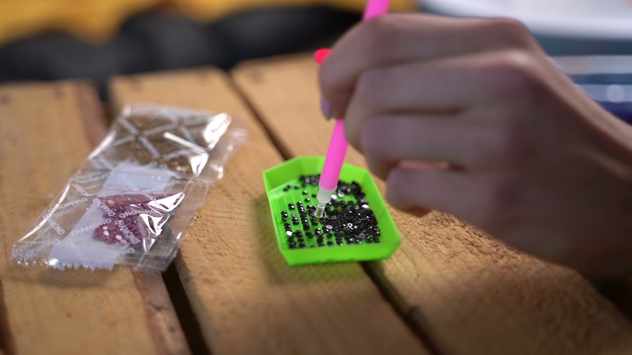 DIAMOND PAINTING - HAFT DIAMENTOWY - MOZAIKA DIAMENTOWA - OD CZEGO ZACZĄĆ? INSTRUKCJA