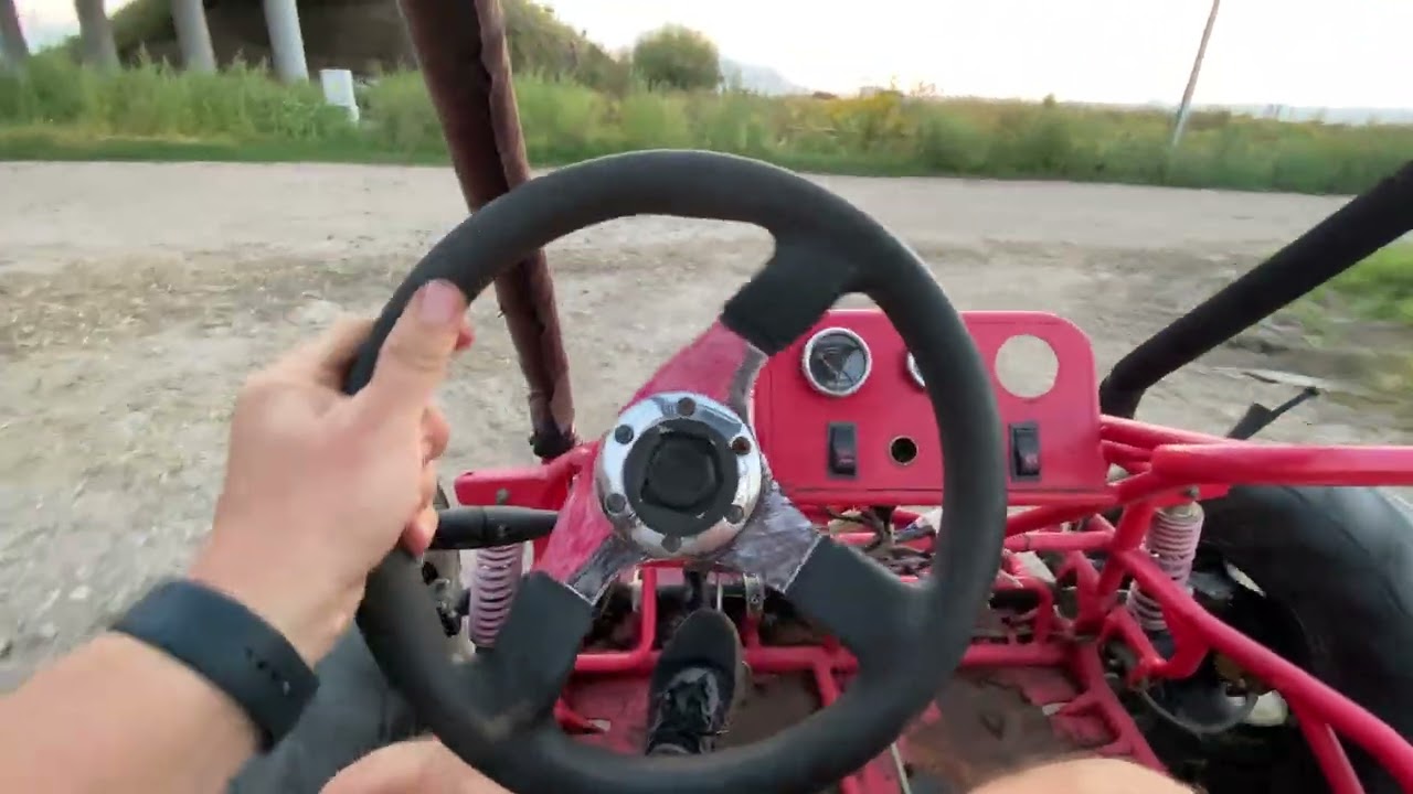 Cheap electric buggy testing