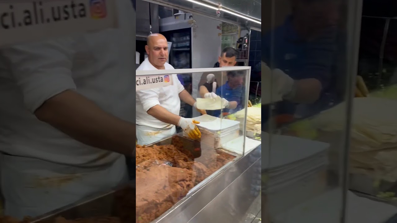 &Ccedil;iğ K&ouml;fteci Ali Usta Limon Şov #shorts