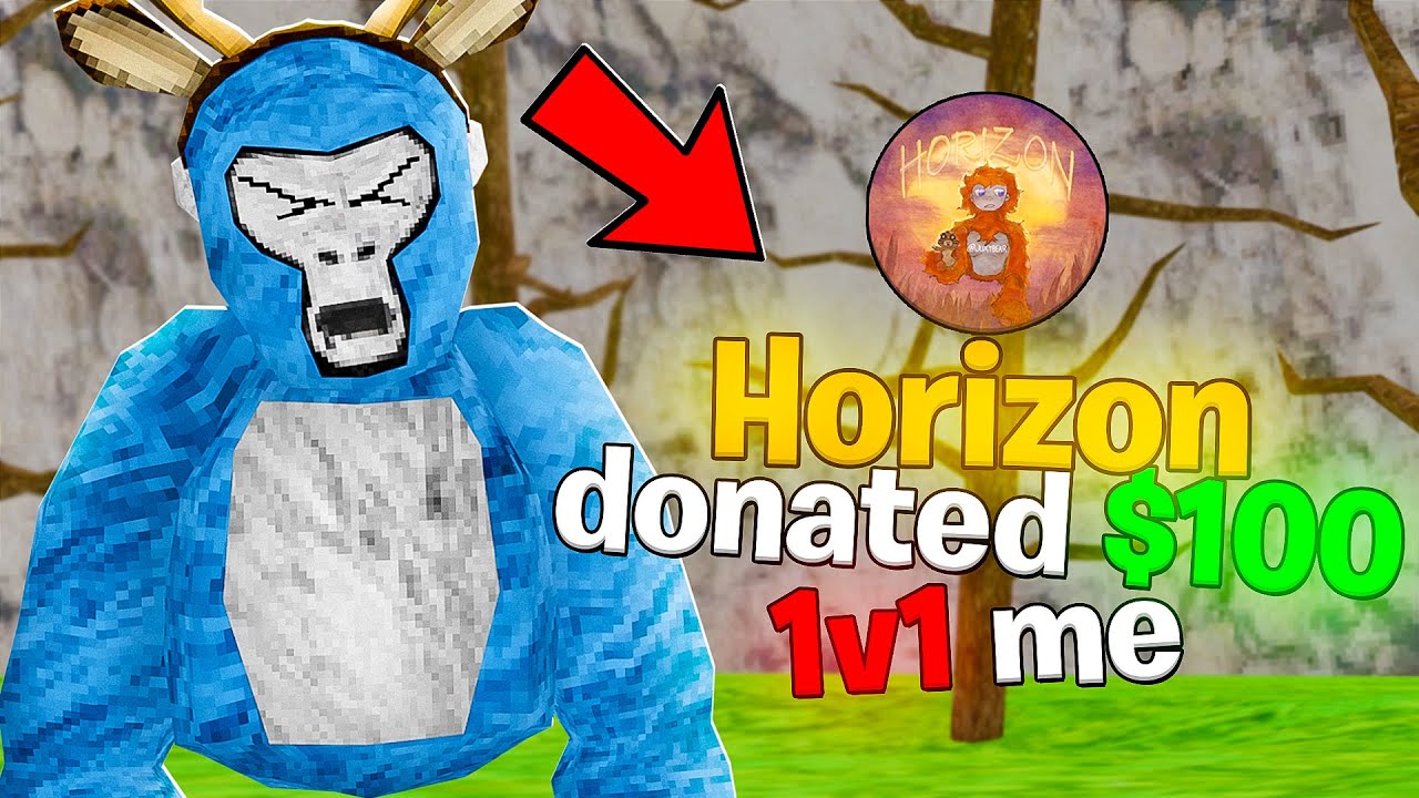 I 1v1ed Gorilla Tag STREAMERS...