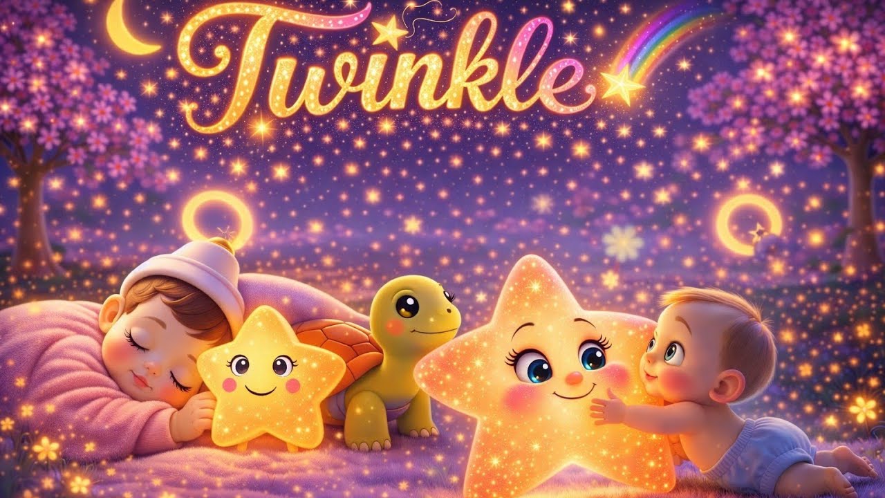 Twinkle Twinkle little star song for your baby to sleep/sleeping 