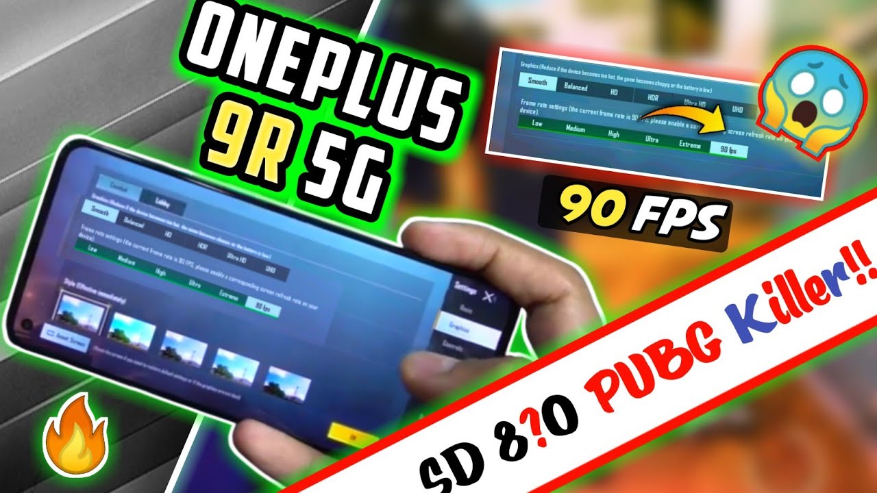 The Beast!"Oneplus 9R 5G" PUBG,Heating & FPS Test!!🔥😱Gaming Me Best Aur Price me___??🔥YT EXOTIC