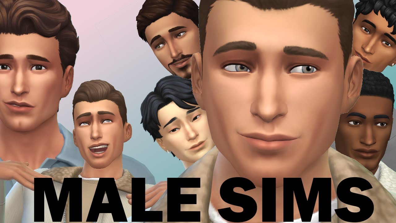How to Make a Male Sim in CAS (no cc, no mods) - The Sims 4