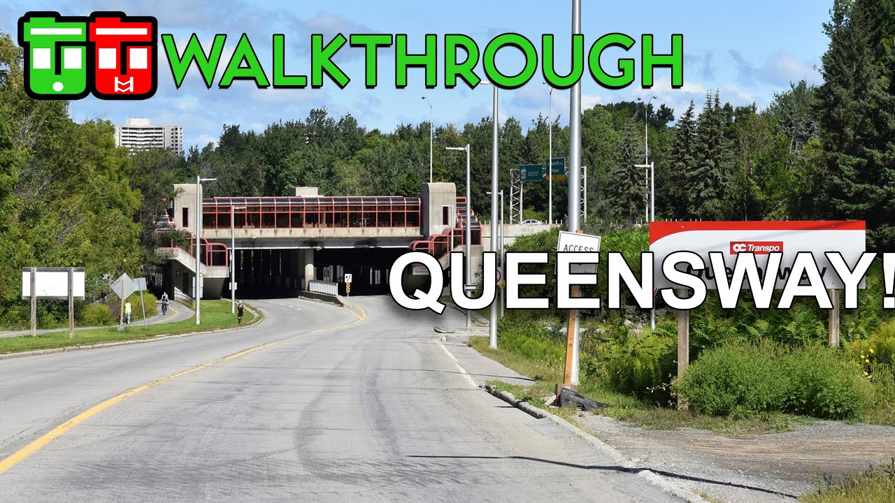 TT Walkthrough - OCTranspo Queensway Transitway (2022)