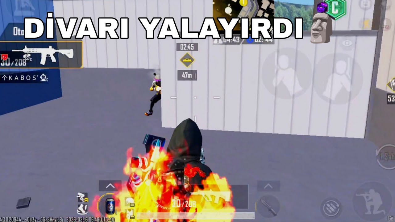 MODLU ERANGELDE QAN ÇIXARTDIM - PUBG MOBİLE 