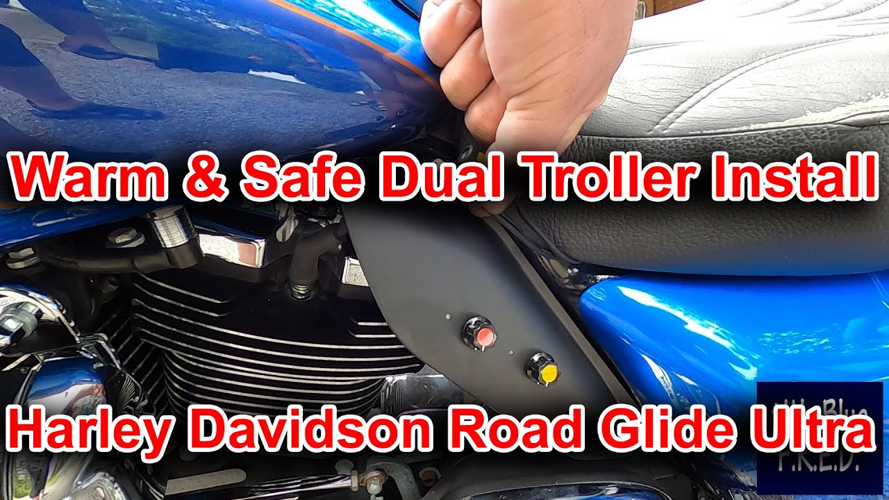 How to install Warm & Safe dual troller on Harley Davidson Rushmore Models #motorcycles