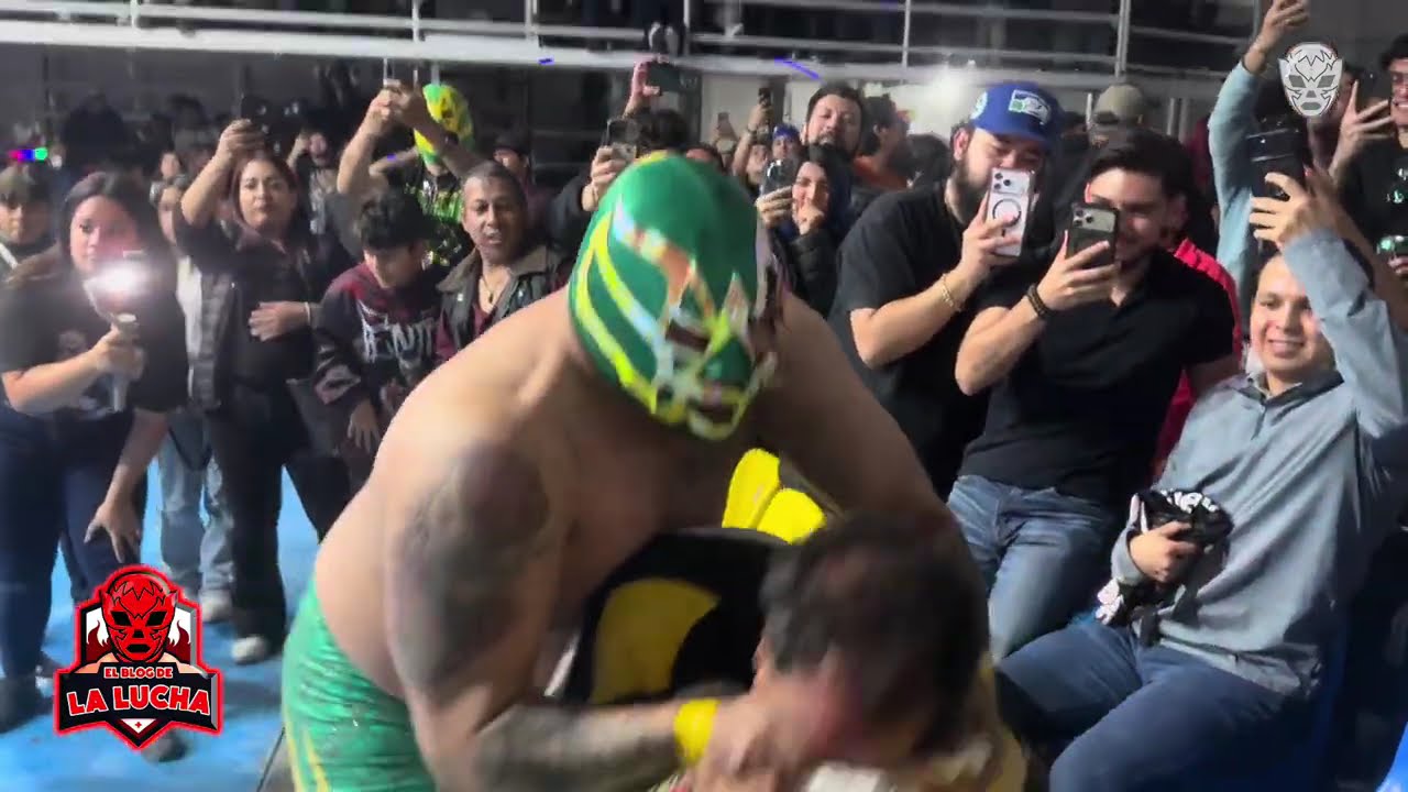 Fishman Jr e Hijo de Máscara Sagrada se dan con todo en una gran lucha extrema 😱