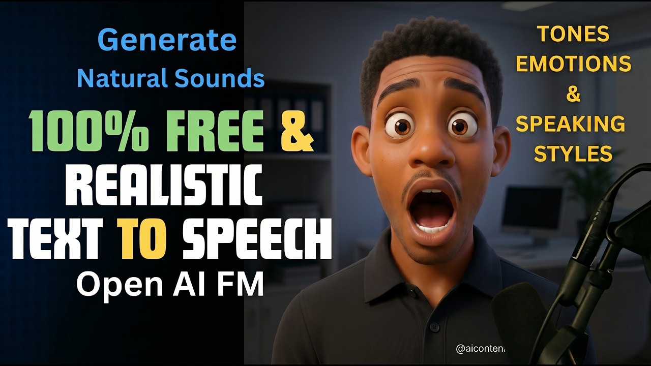 Open AI FM Free & Realistic Text to Speech