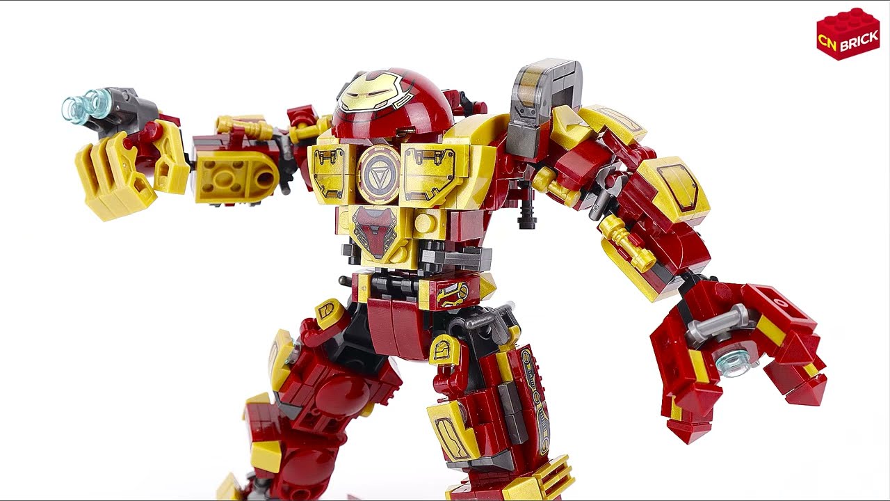 LEGO IRON MAN HULKBUSTER LY76012B Неофициальный lego V2