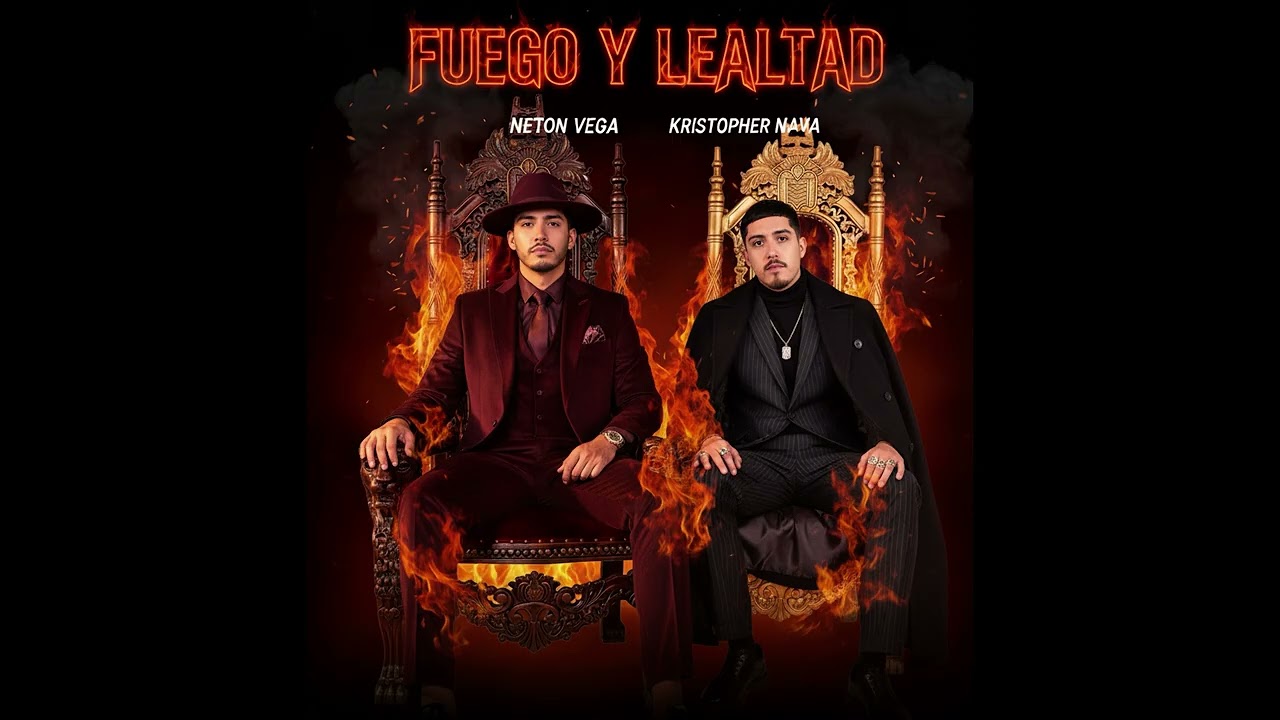 Fuego y Lealtad - Neton Vega ft T3R Elemento (Corrido Tumbado 2025)
