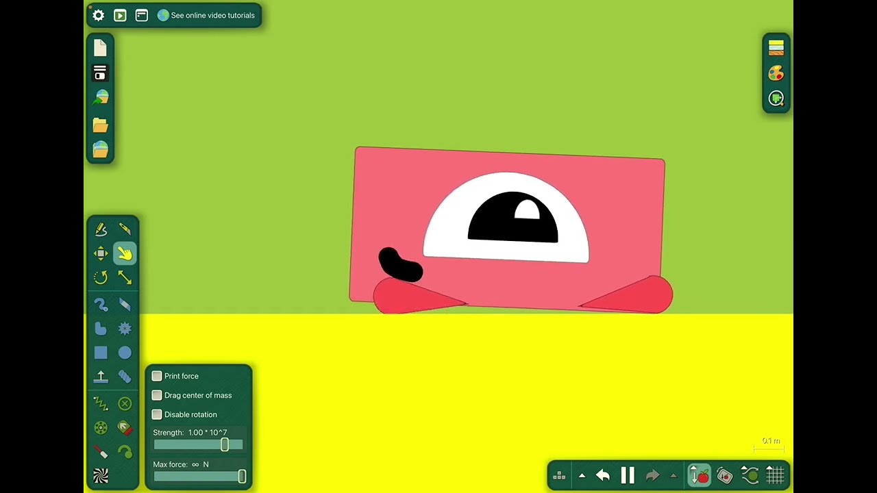 Algodoo Numberblocks episode 7 (slap tower)